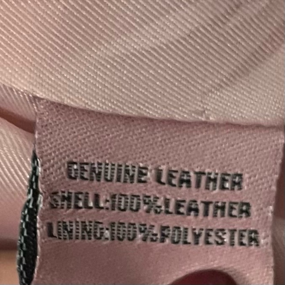 Pink Leather Jacket - Picture 5 of 5
